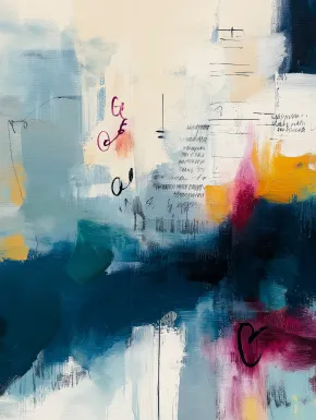 Casch II Blue Artwork