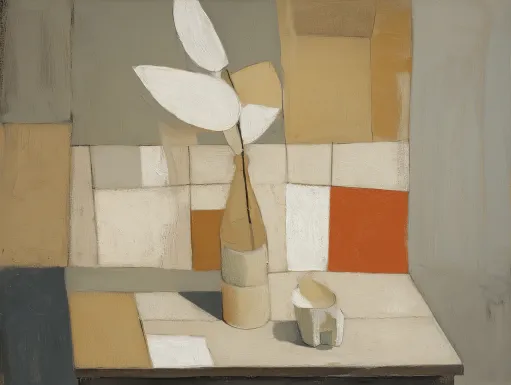 Holisoa I Beige Artwork