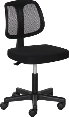 Kids Hanson Black Desk Chair