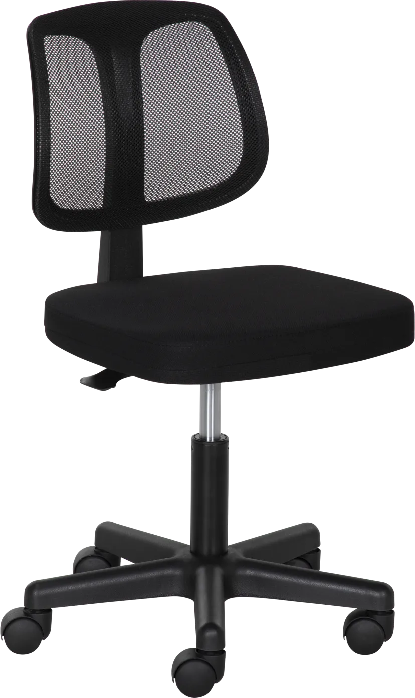 Kids Hanson Black Desk Chair