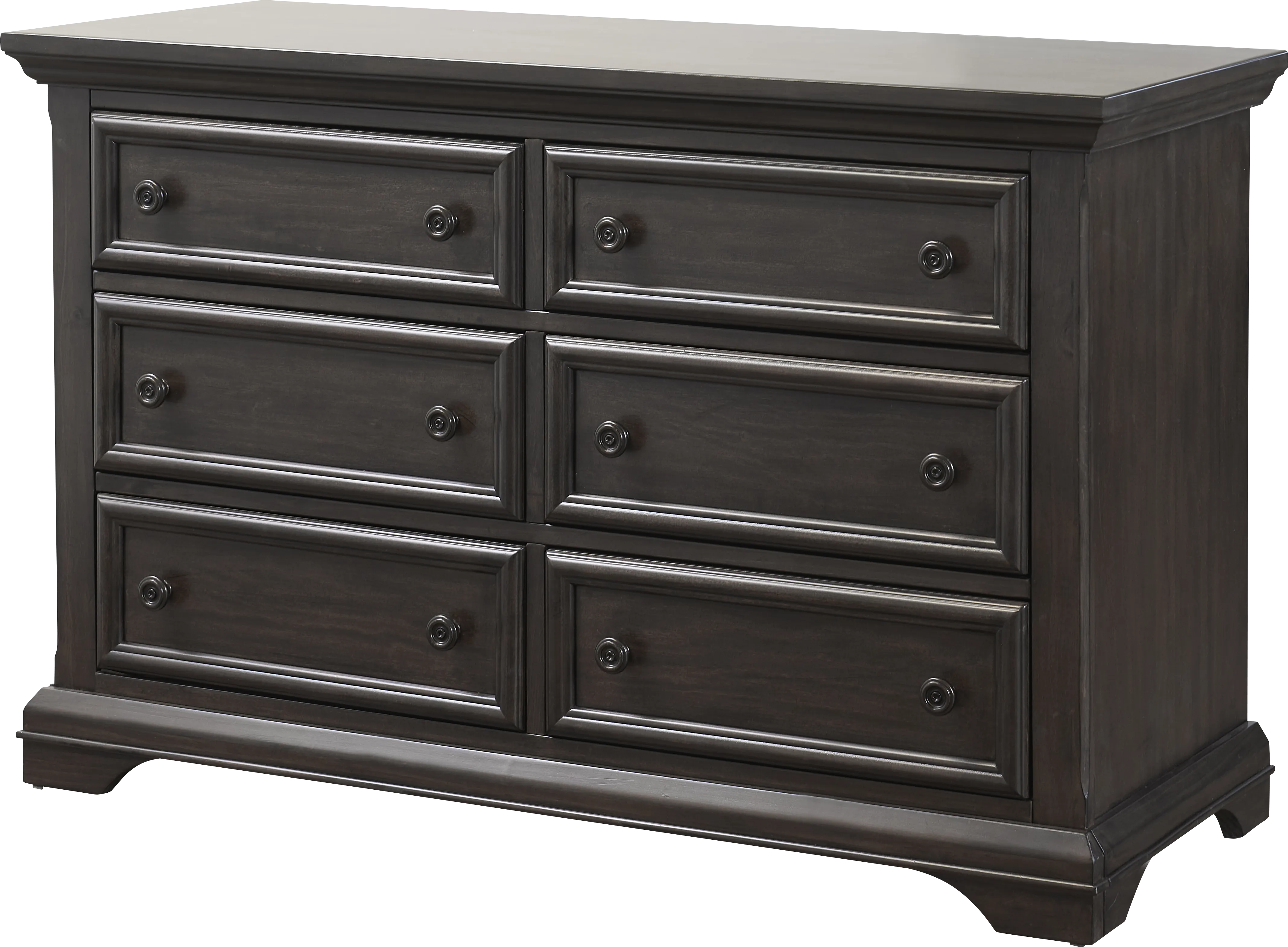 Kids Mevhi Brown 6 Drawer Dresser