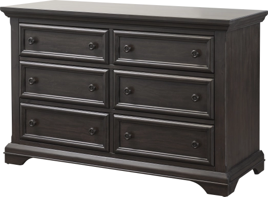 Kids Mevhi Brown 6 Drawer Dresser