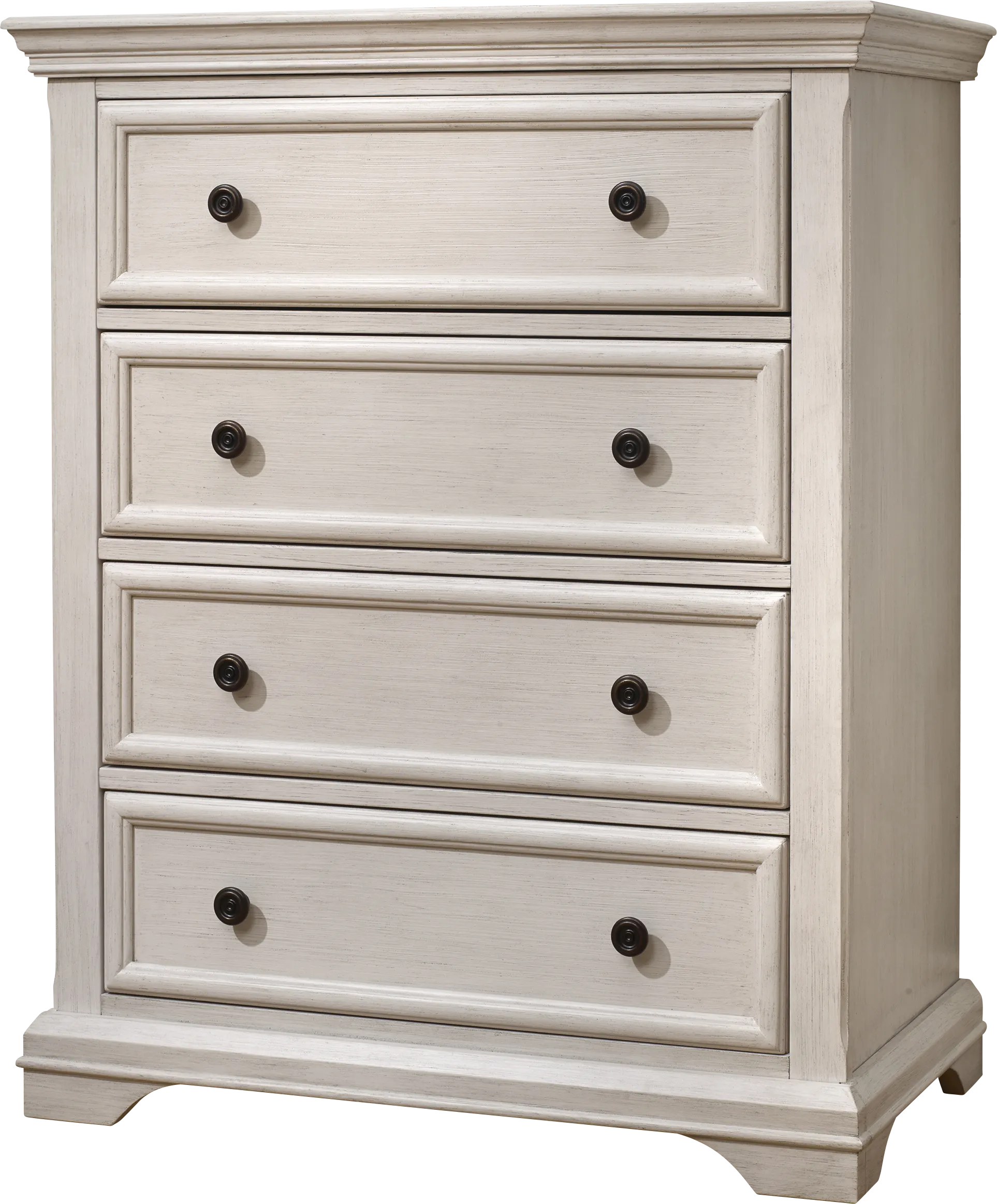 Kids Mevhi Ivory 4 Drawer Dresser