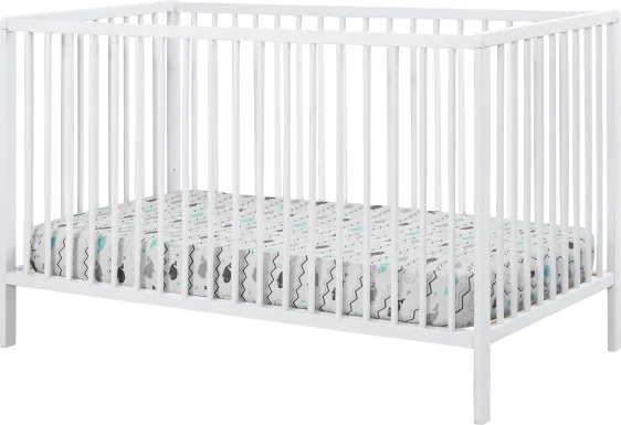 Kids Avukhi White Convertible Crib