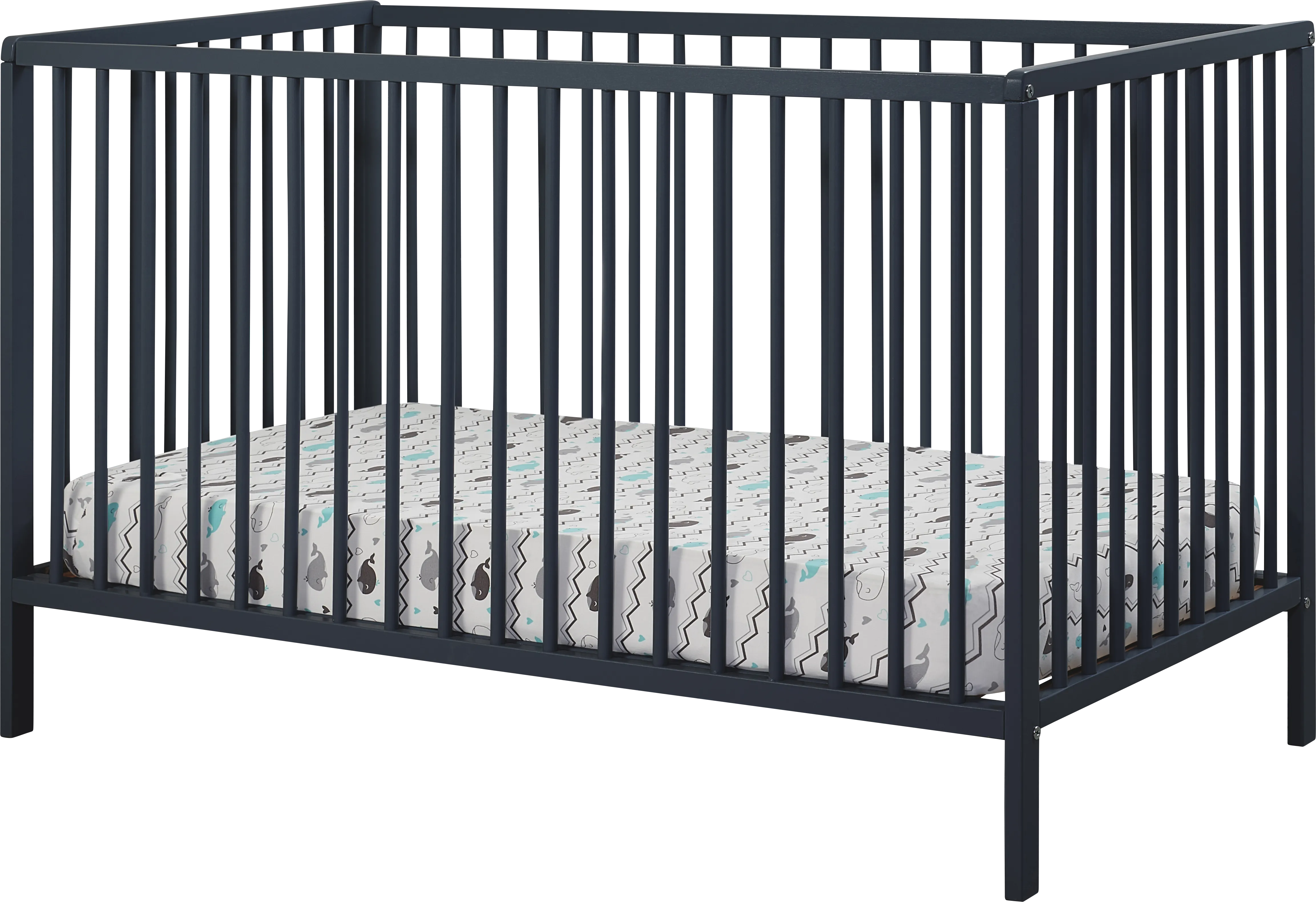 Kids Avukhi Midnight Convertible Crib - Thumbnail - Image 1