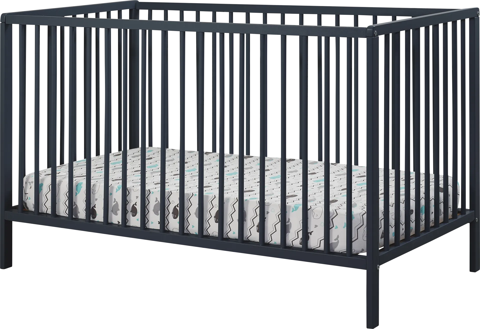 Kids Avukhi Midnight Convertible Crib - Image 1