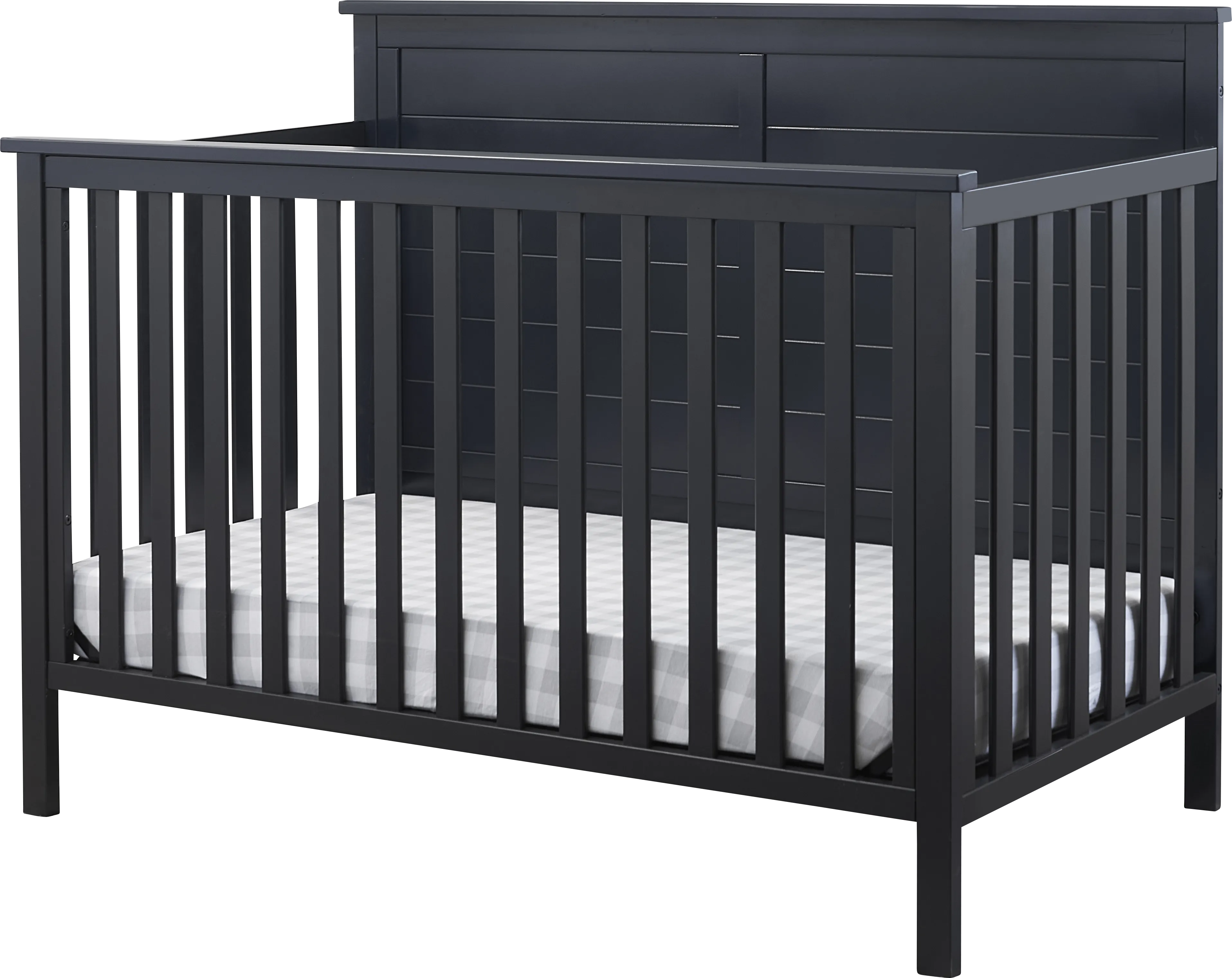 Kids Zivau Midnight Convertible Crib - Thumbnail - Image 1