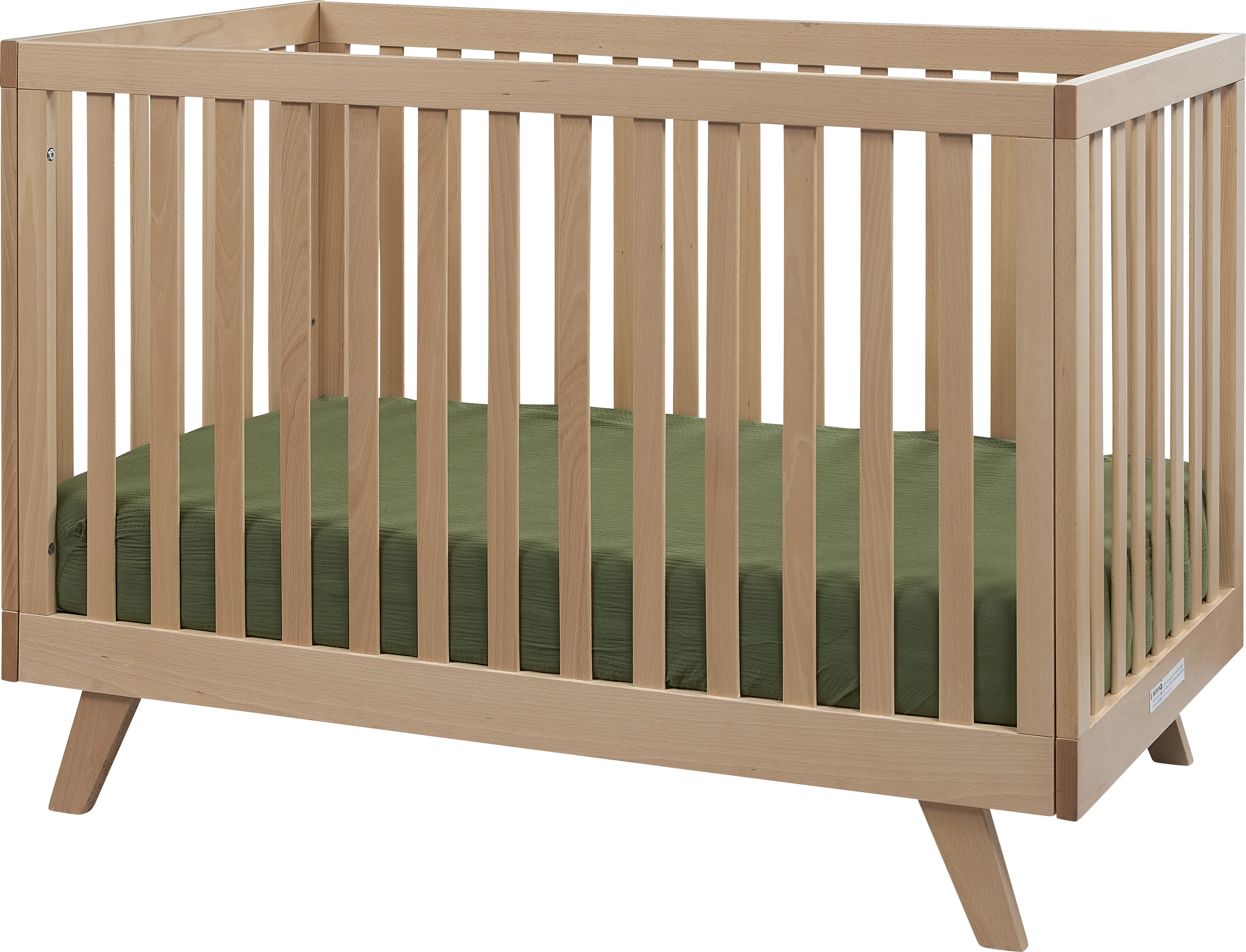 Kids Jemuz Natural Convertible Crib - Thumbnail - Image 1