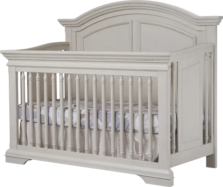 Kids Mevhi I Ivory Convertible Crib