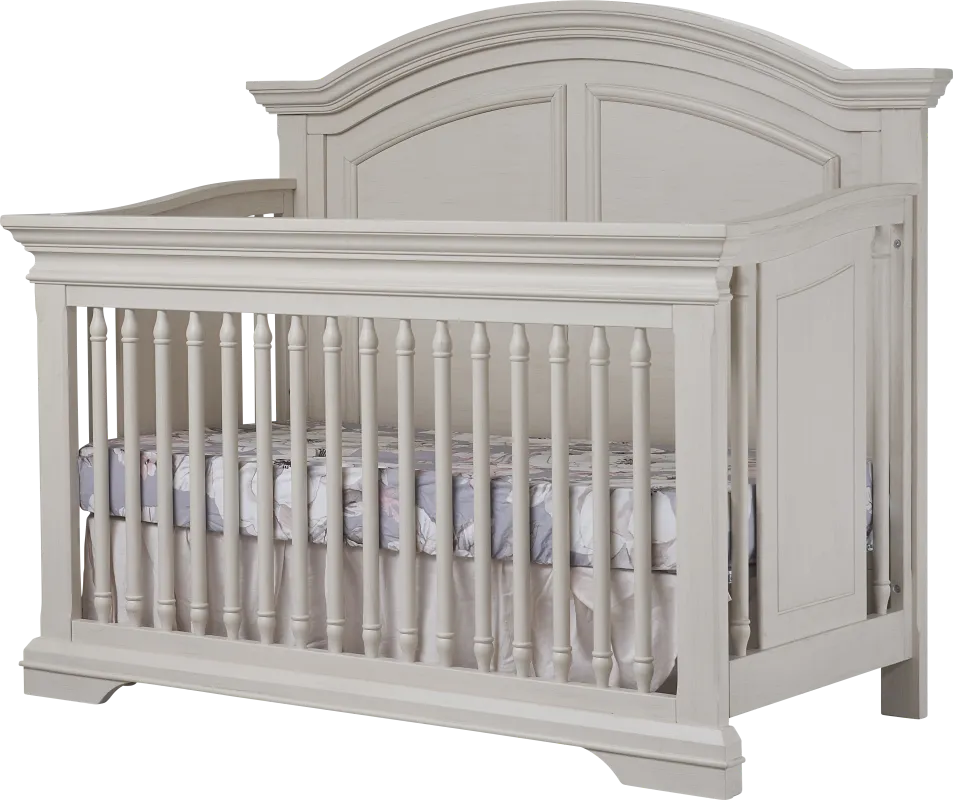 Kids Mevhi I Ivory Convertible Crib