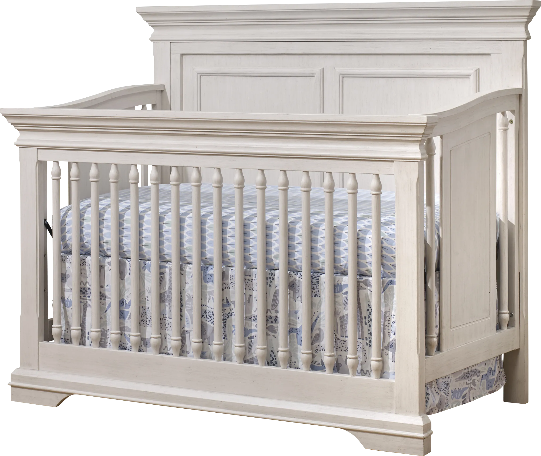 Kids Mevhi II Ivory Convertible Crib - Thumbnail - Image 1