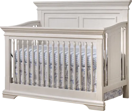 Kids Mevhi II Ivory Convertible Crib