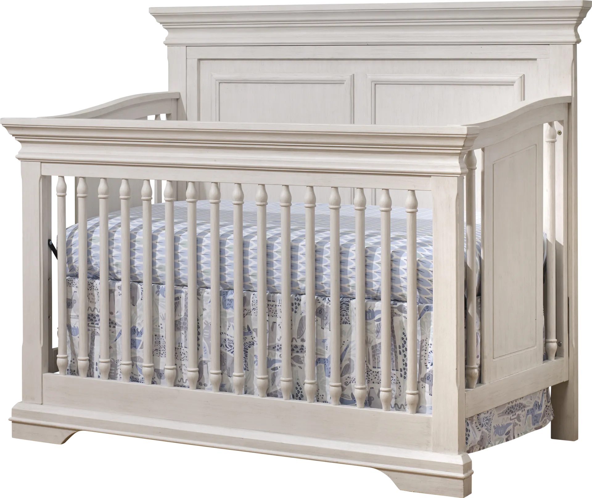 Kids Mevhi II Ivory Convertible Crib - Image 1