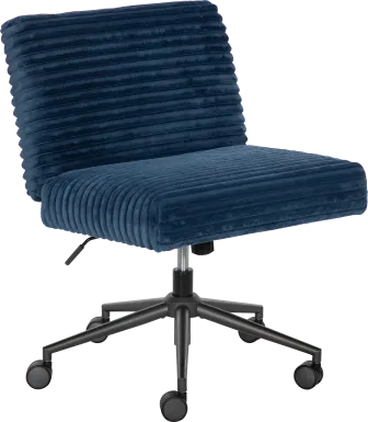 Kids Crisscross Blue Desk Chair