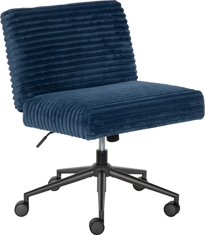Kids Crisscross Blue Desk Chair