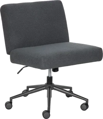 Kids Crisscross Gray Desk Chair