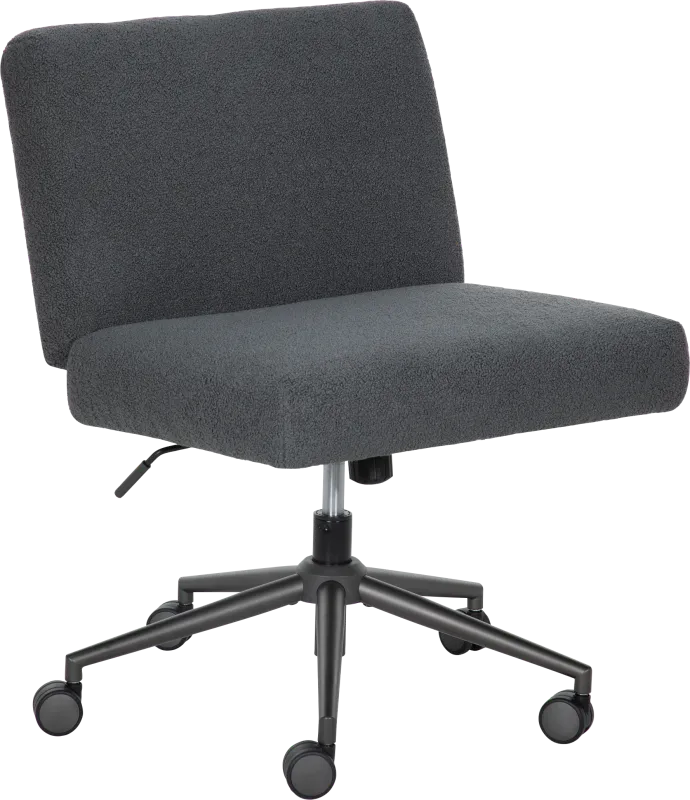 Kids Crisscross Gray Desk Chair