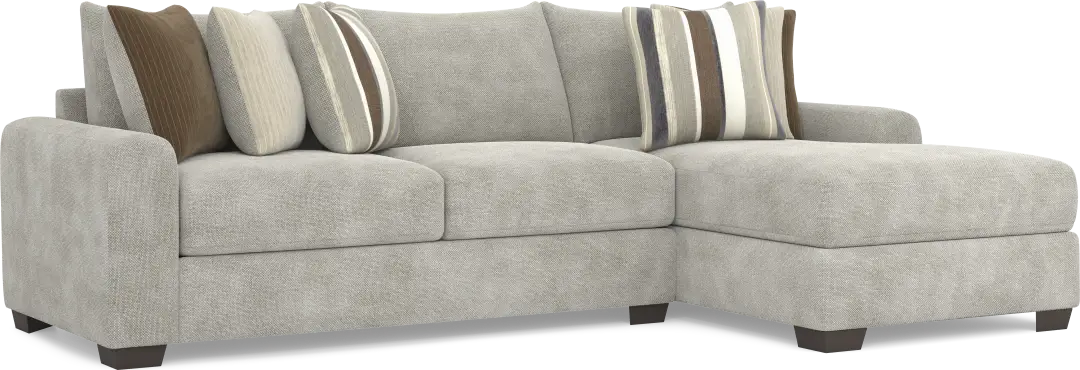 Martin Gray 2 Pc Sectional