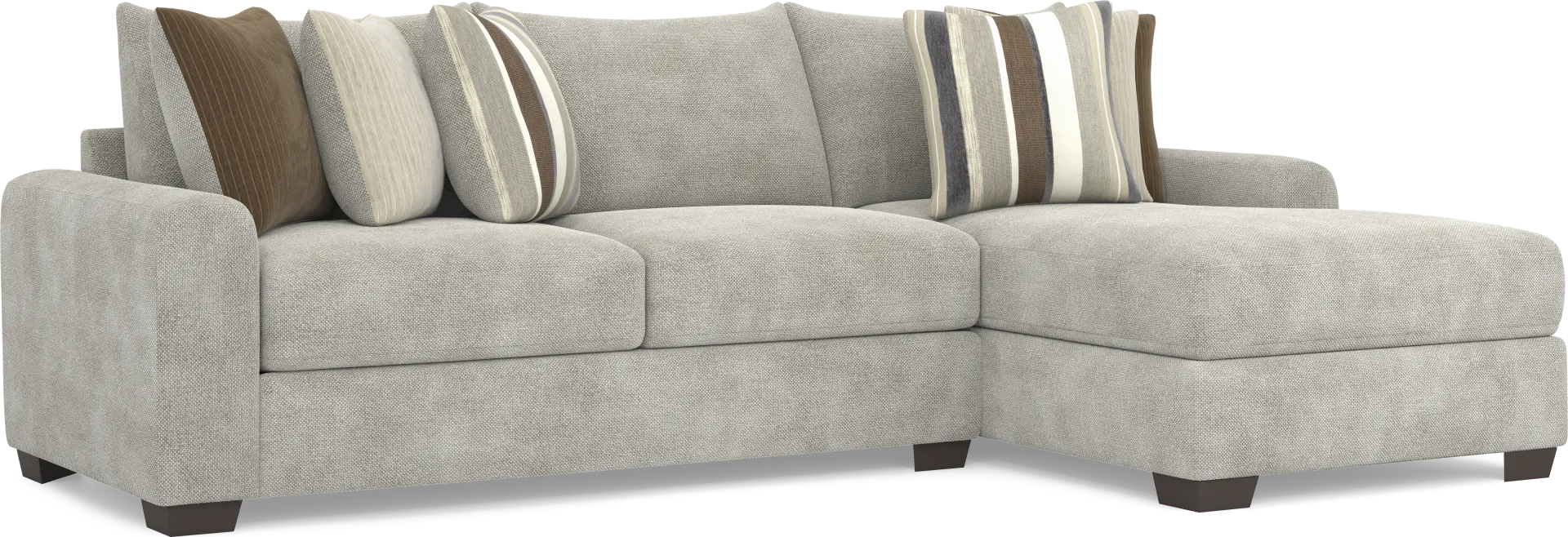 Martin Gray 2 Pc Sectional - Image 1