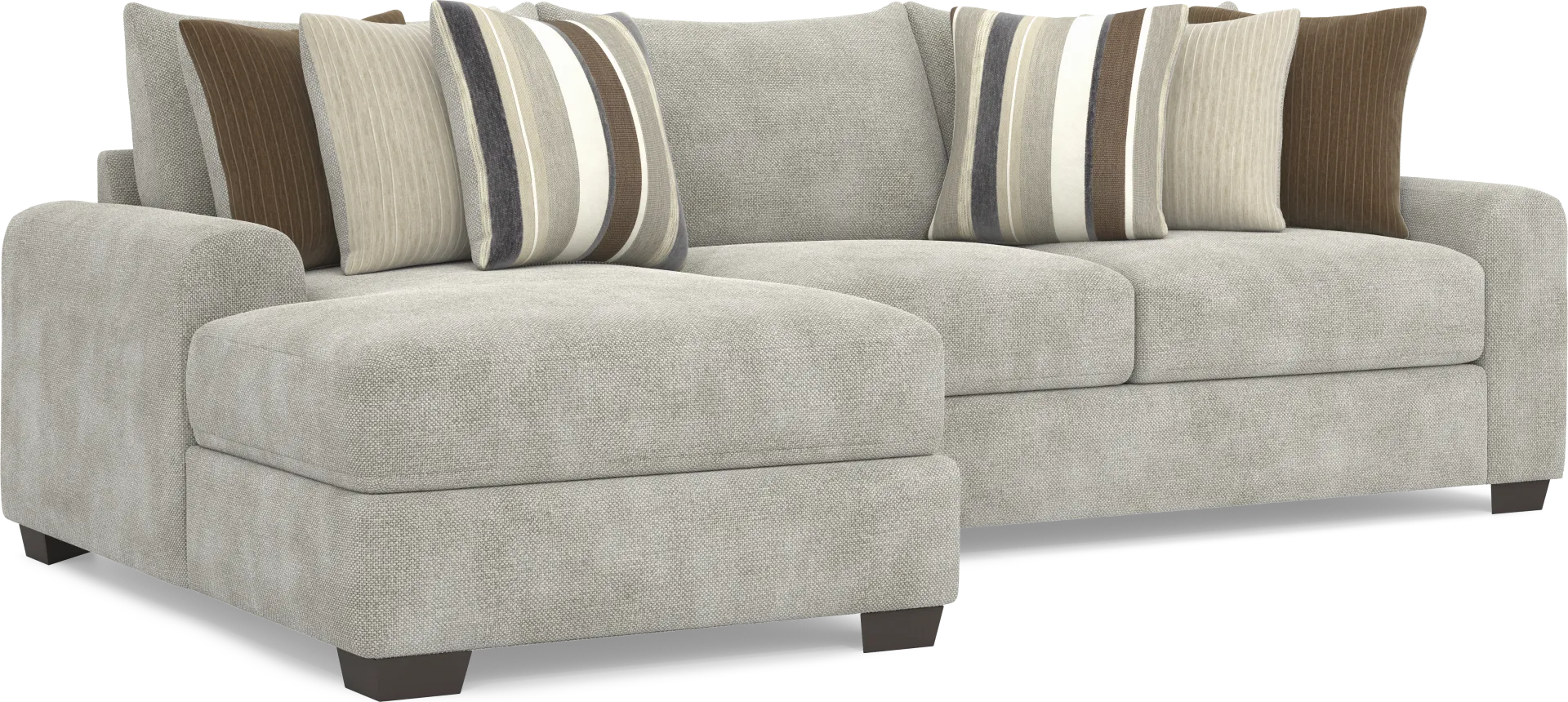 Martin Gray 2 Pc Sectional - Image 1