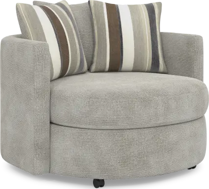Martin Gray Swivel Chair