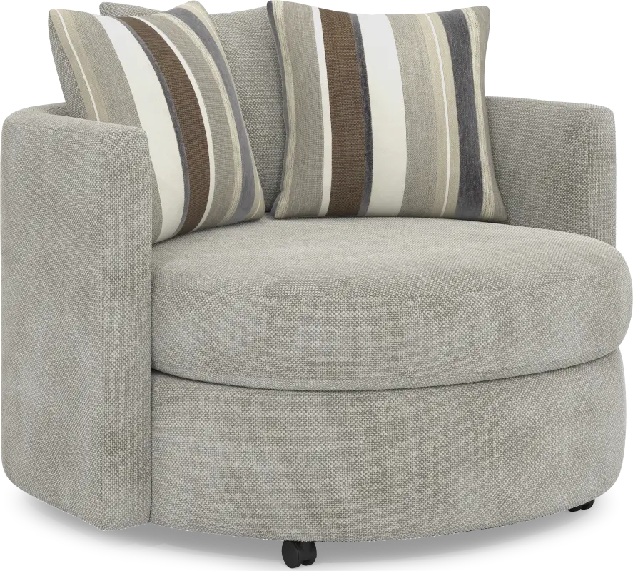 Martin Gray Swivel Chair
