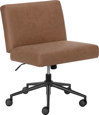 Kids Crisscross Tan Desk Chair
