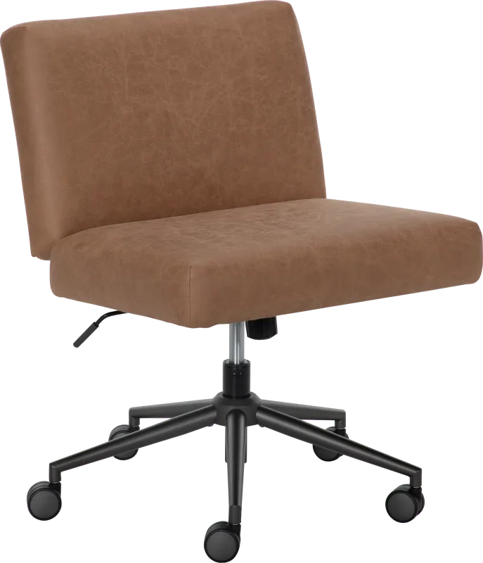 Kids Crisscross Tan Desk Chair