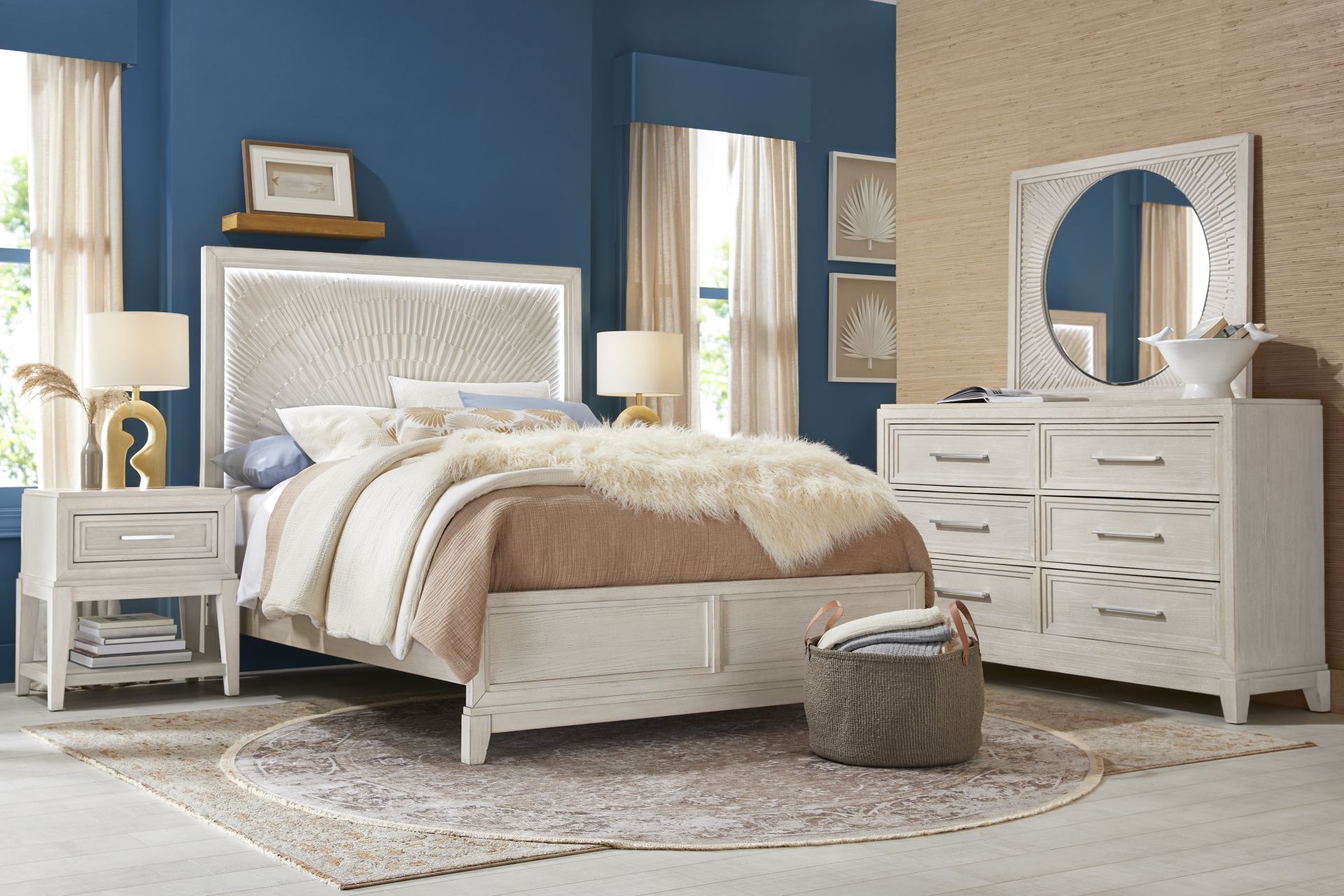 Sunside Way Sand 7 Pc King Bedroom - Image 1