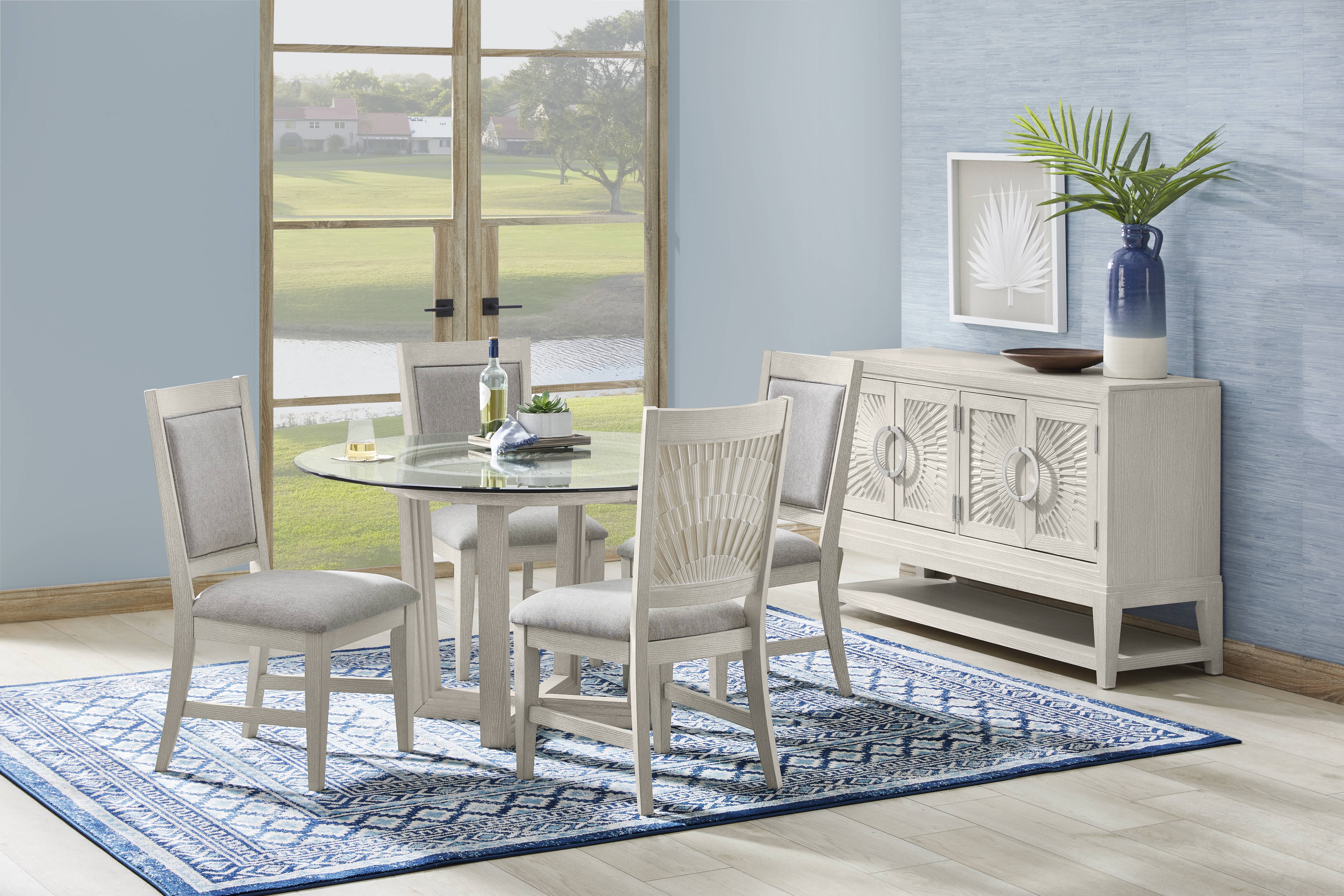 Sunside Way Sand 5 Pc Round Dining Room - Thumbnail - Image 1