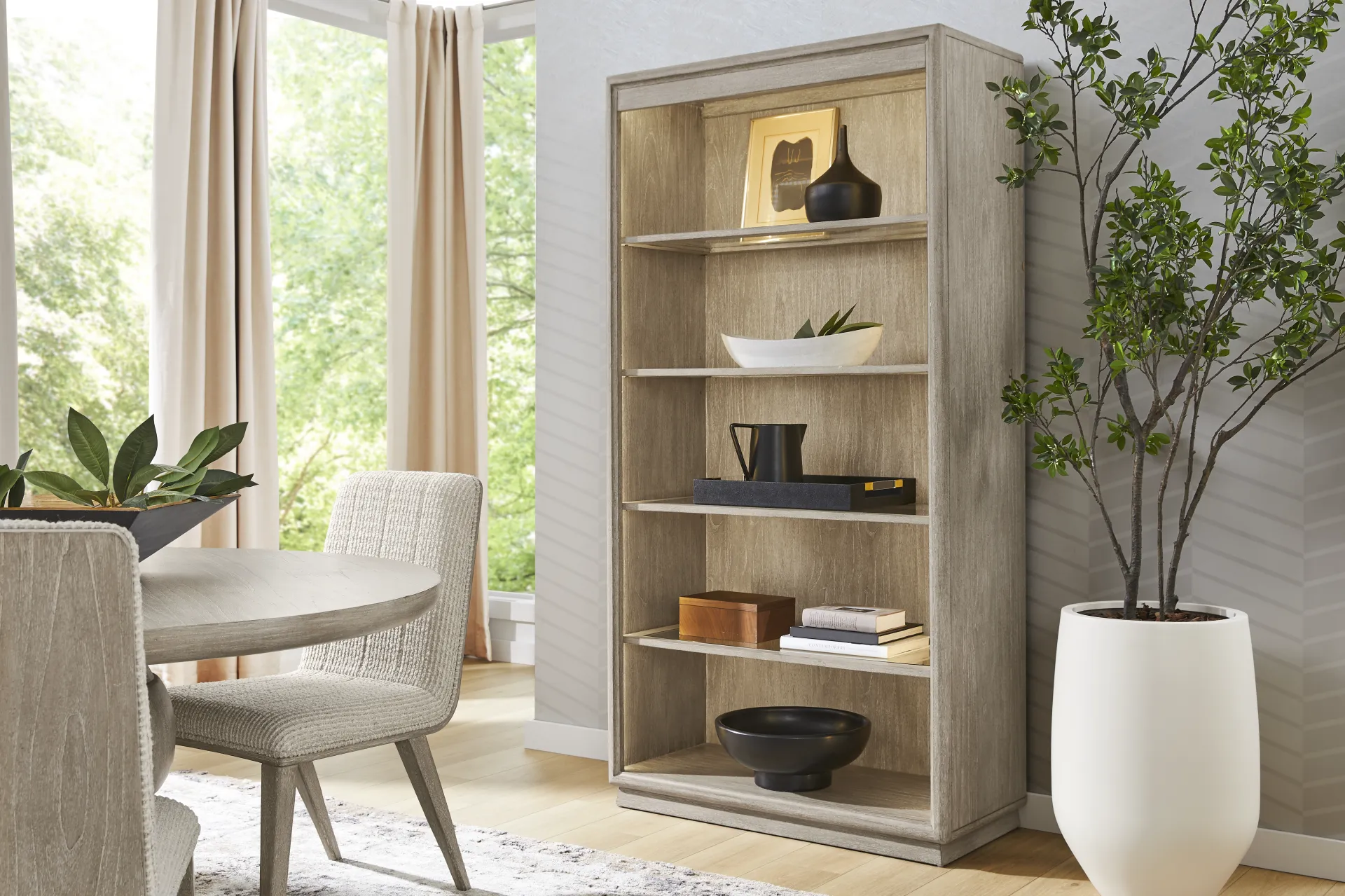 Santa Clarita Light Gray Curio - Image 3