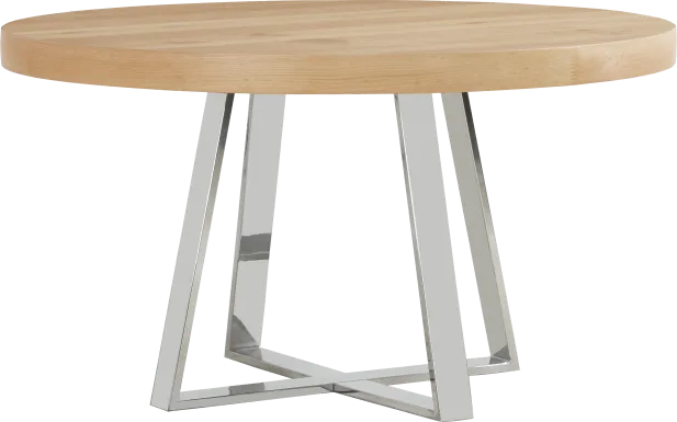 San Francisco Natural Round Dining Table