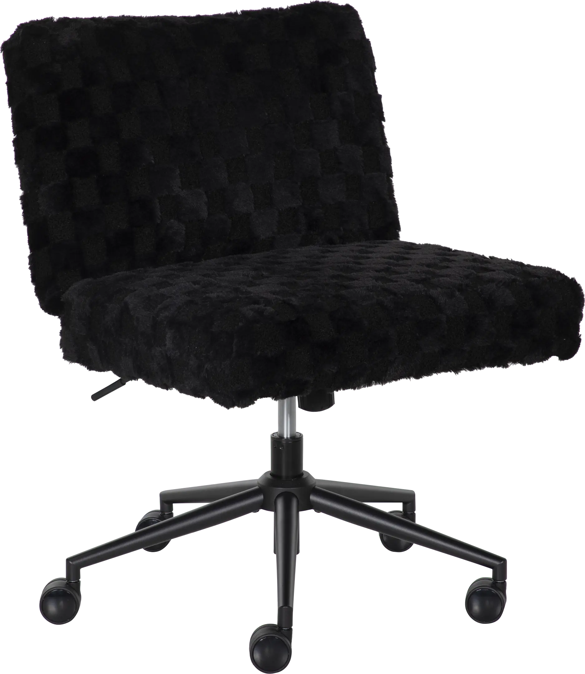 Kids Crisscross Black Desk Chair