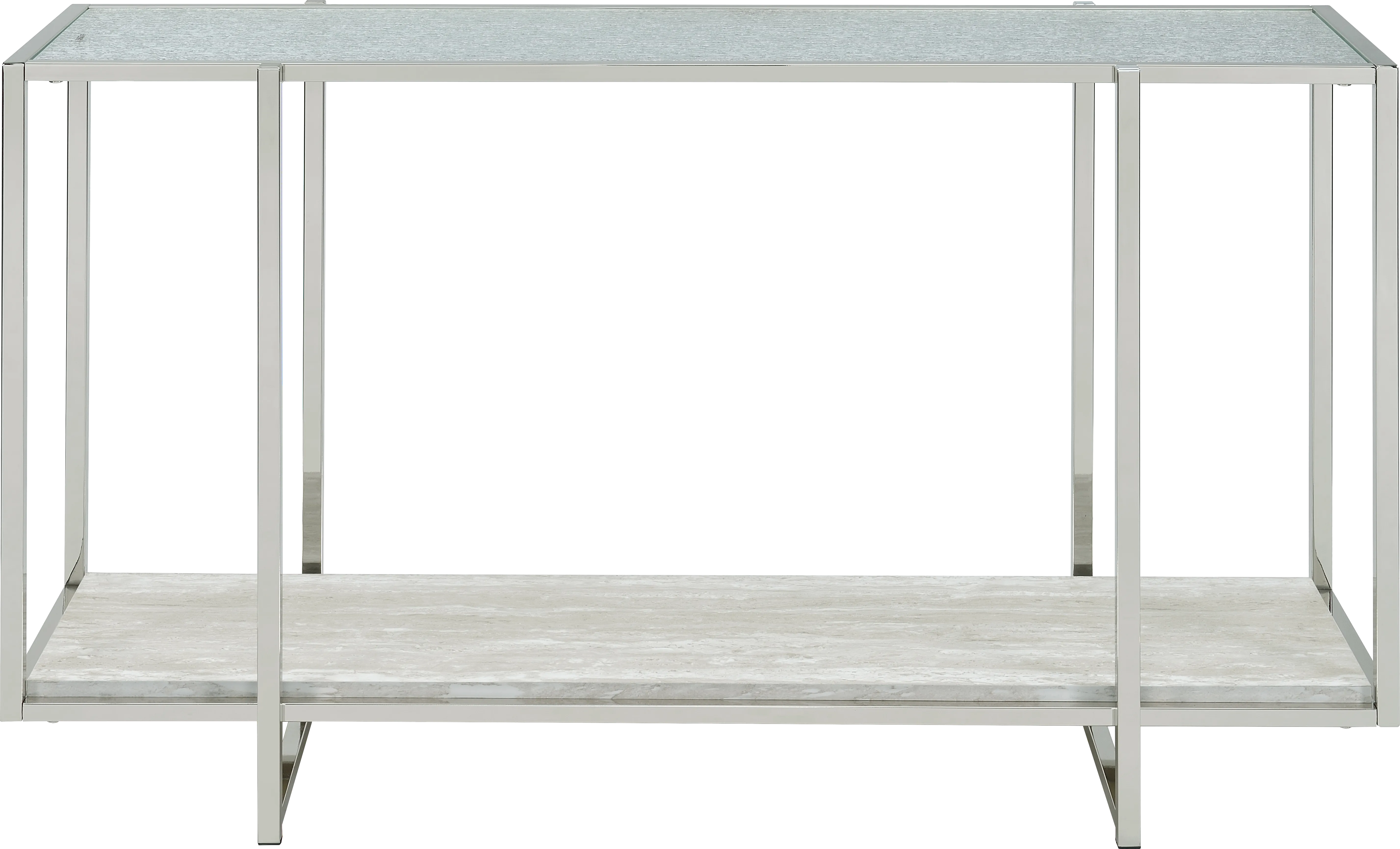 Mirage Silver Sofa Table - Thumbnail - Image 1