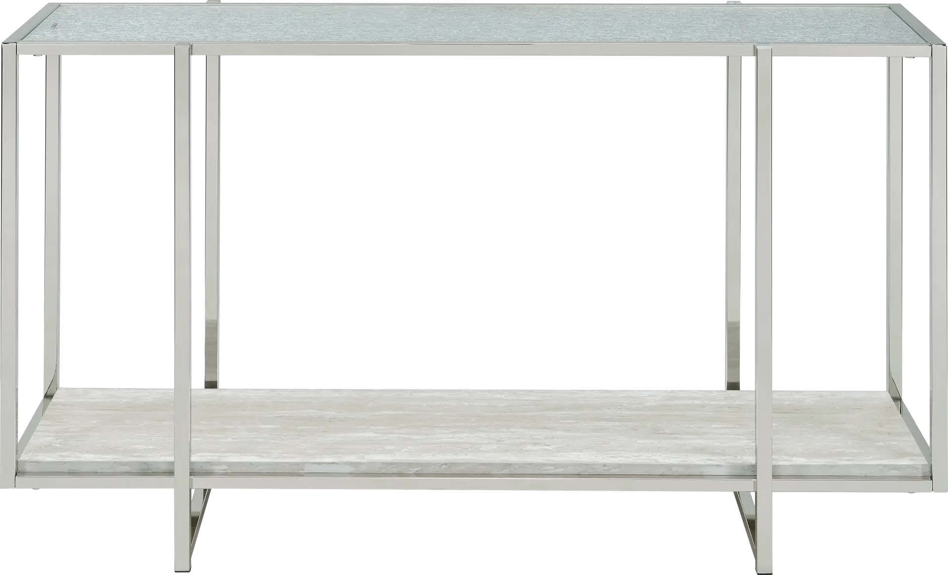 Mirage Silver Sofa Table