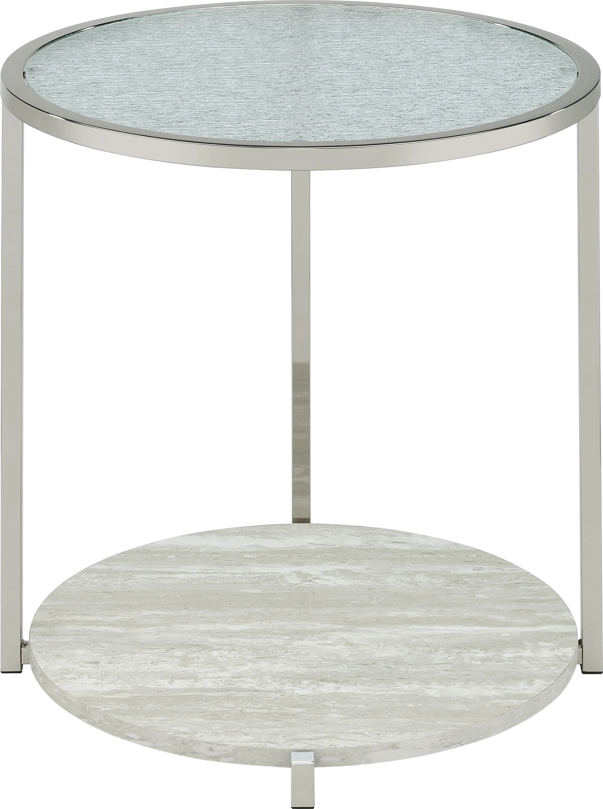 Mirage Silver End Table - Thumbnail - Image 1