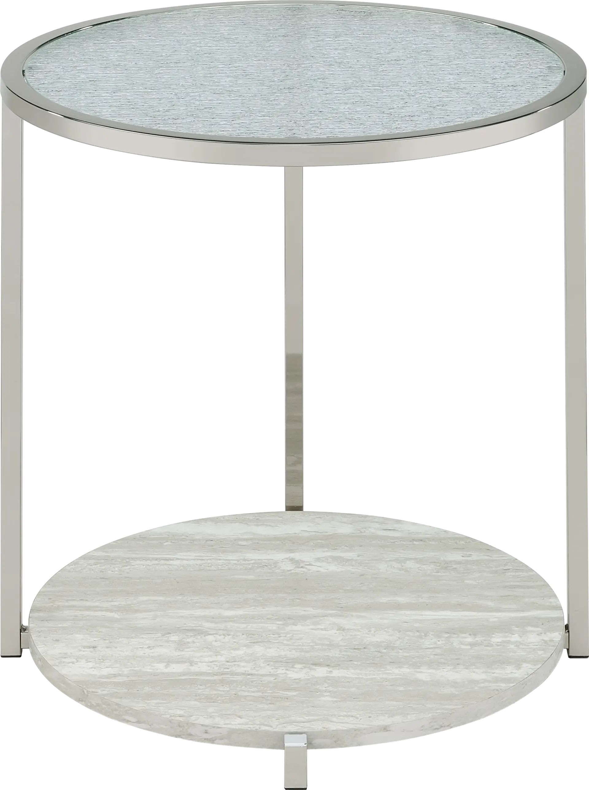 Mirage Silver End Table