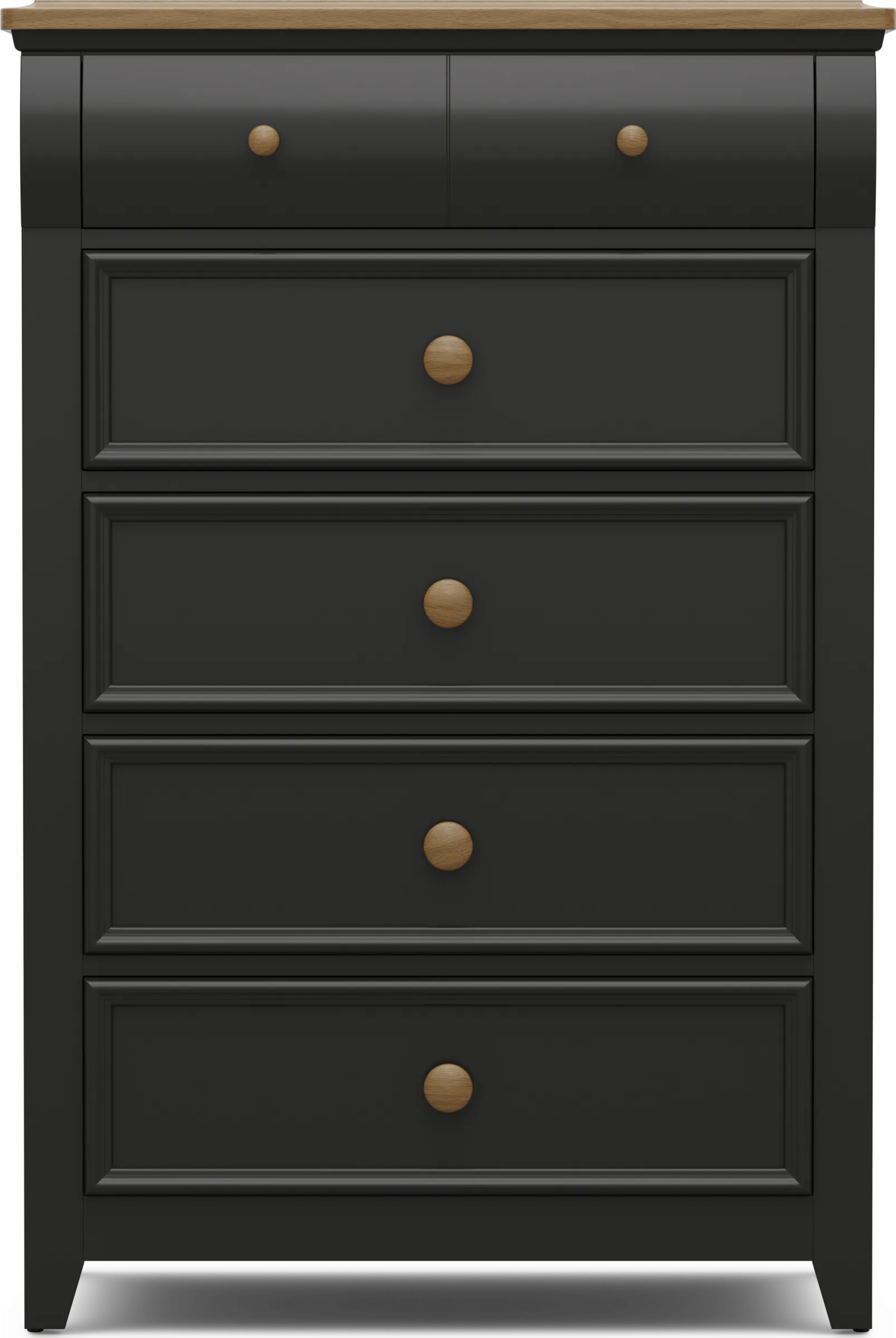 Kids Sugar Hollow Black Full Panel Bedroom - Image 4