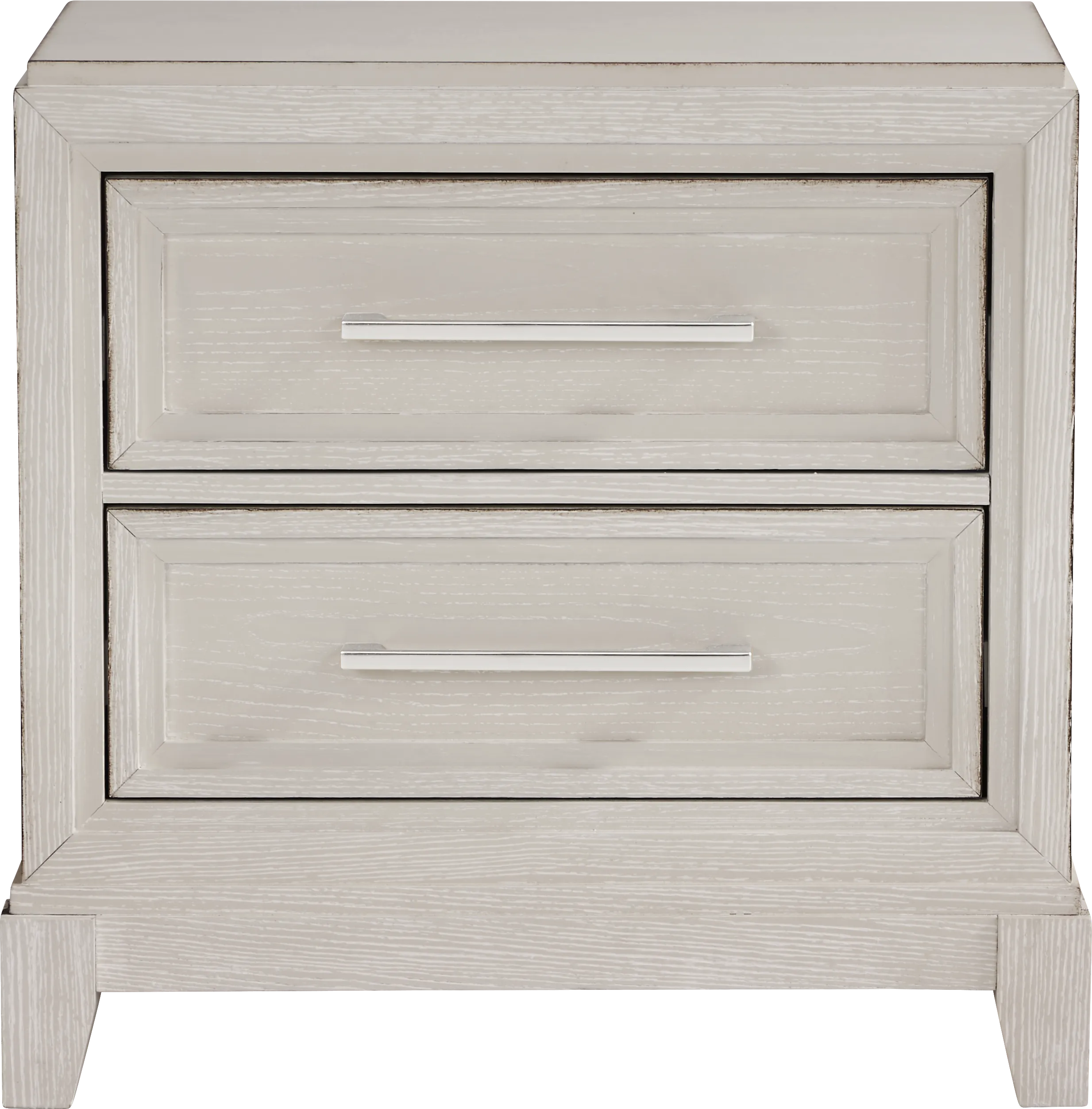 Sunside Way Sand 2 Drawer Nightstand - Thumbnail - Image 1