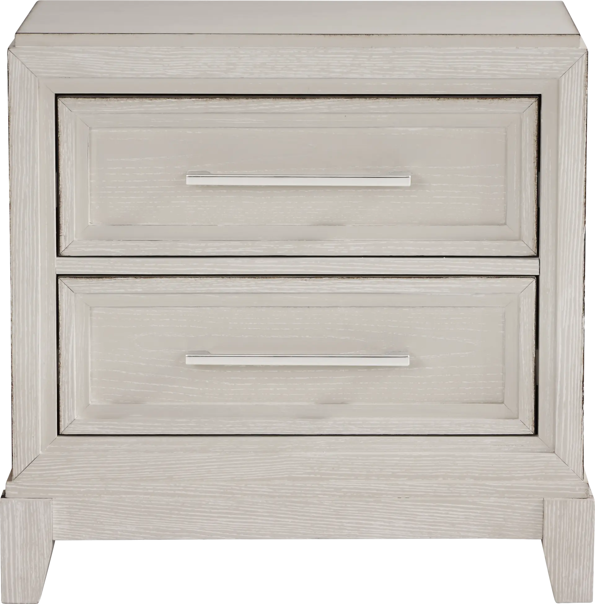 Sunside Way Sand 2 Drawer Nightstand