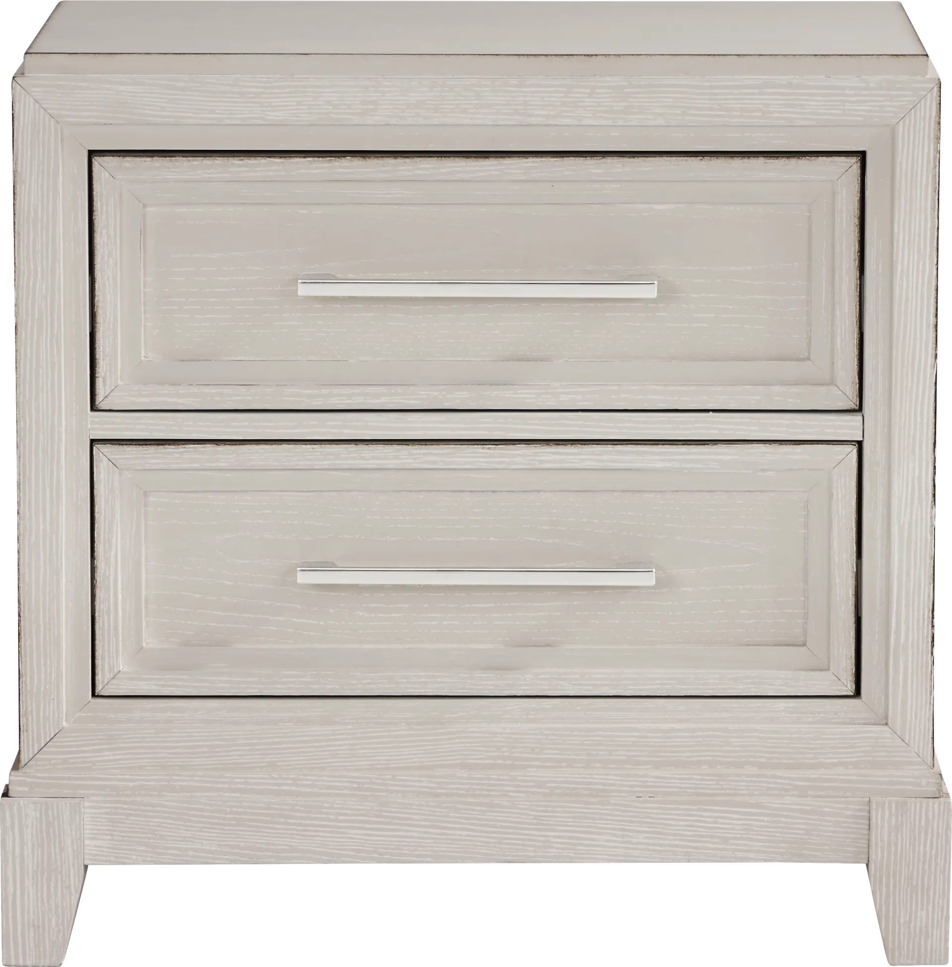 Sunside Way Sand 2 Drawer Nightstand - Image 1