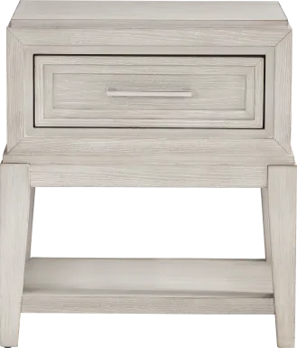 Sunside Way Sand 1 Drawer Nightstand