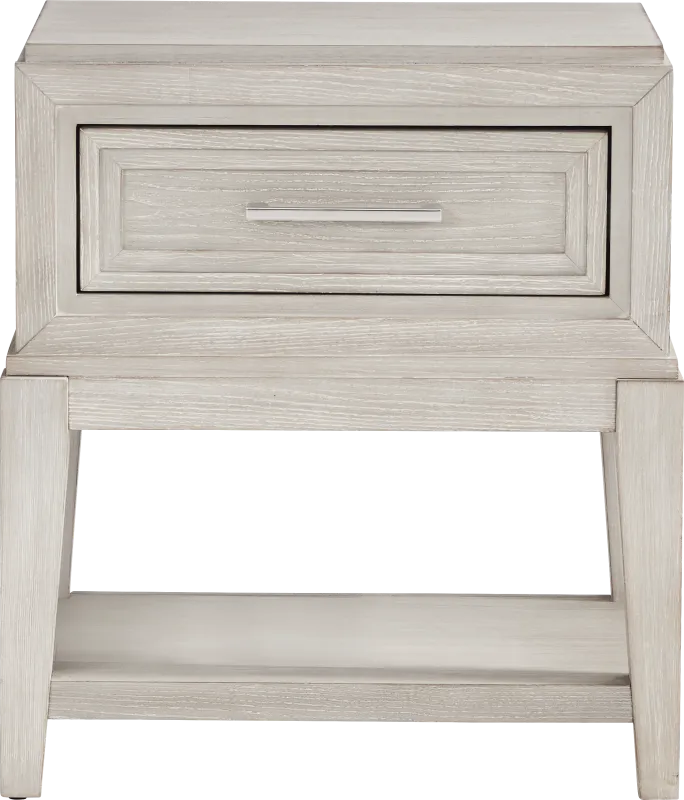 Sunside Way Sand 1 Drawer Nightstand