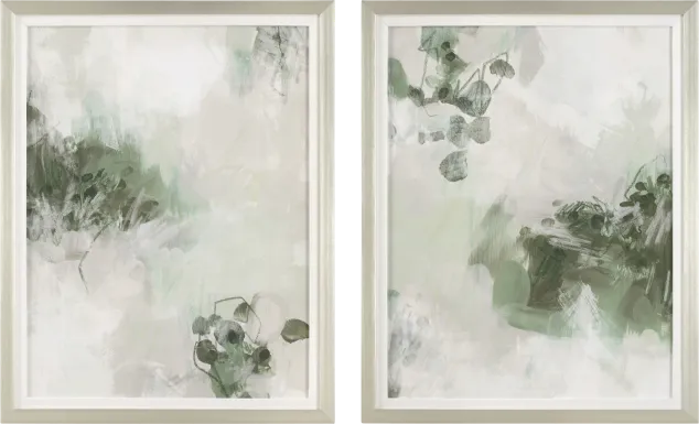 Chyko White Artwork, Set of 2