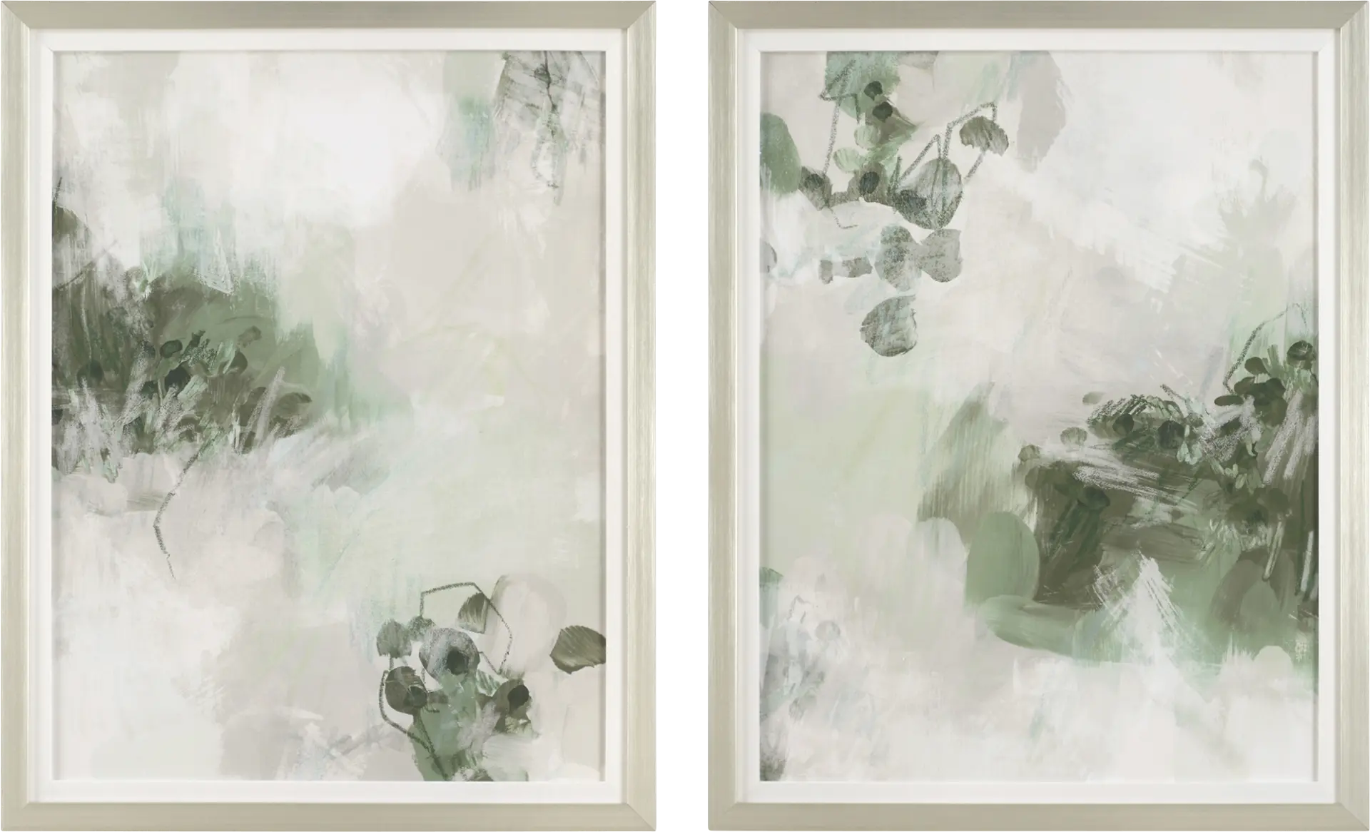 Chyko White Artwork, Set of 2