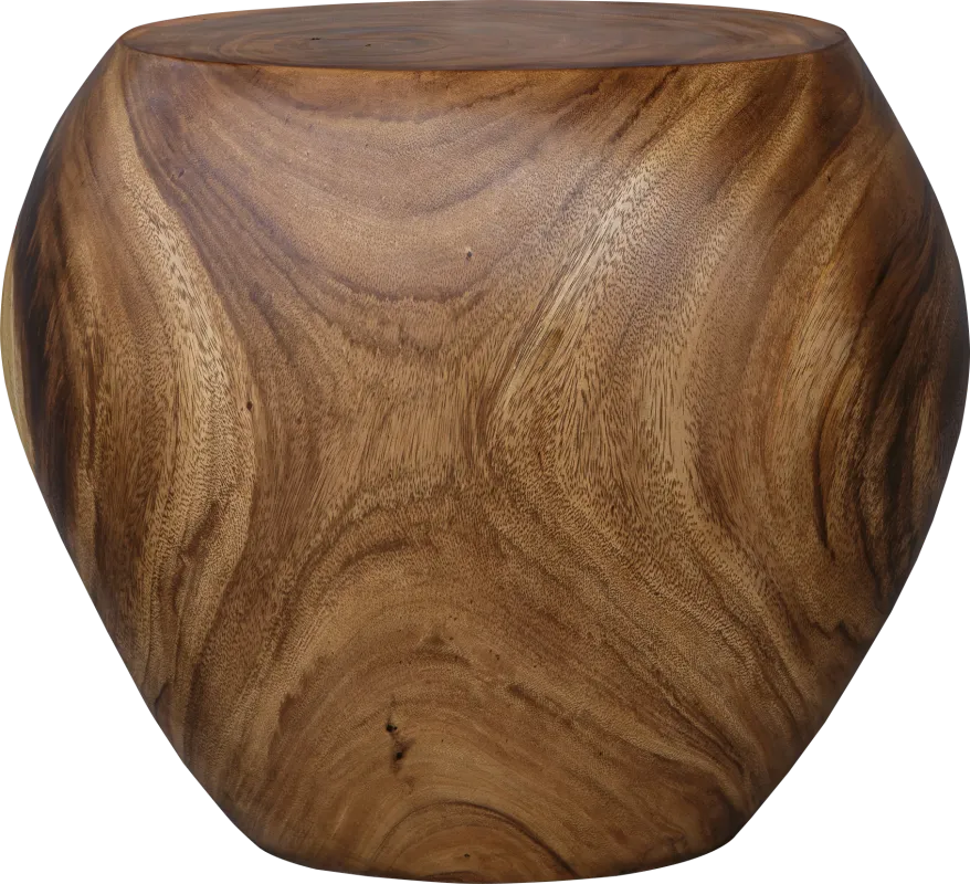 Drixi Brown Accent Stool