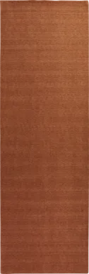 Takano Orange 2'6 x 8' Runner Rug