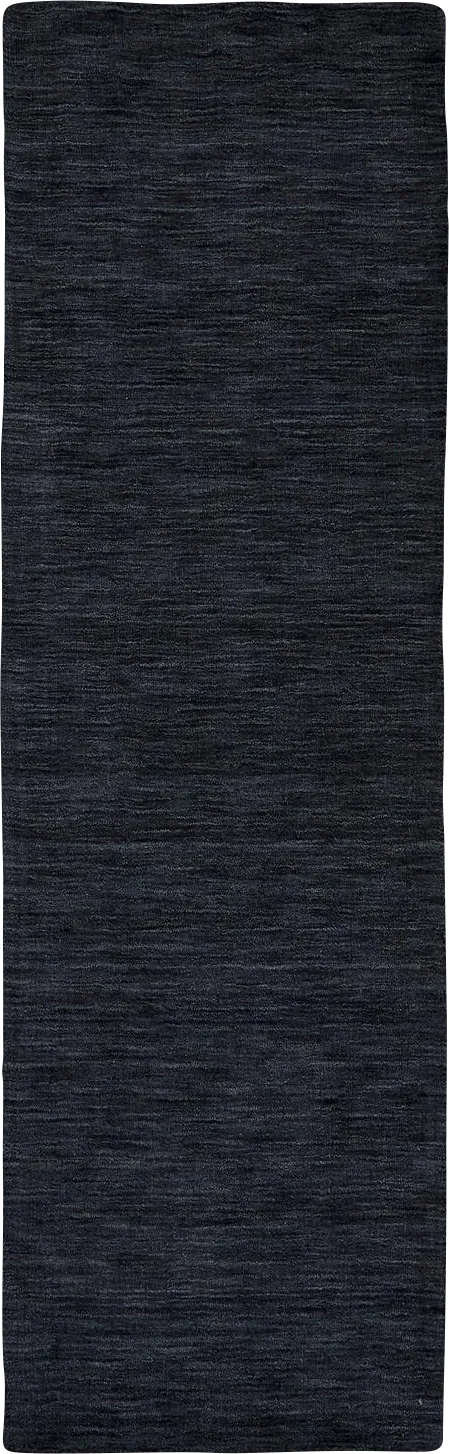 Takano Black 2'6 x 8' Runner Rug - Image 1