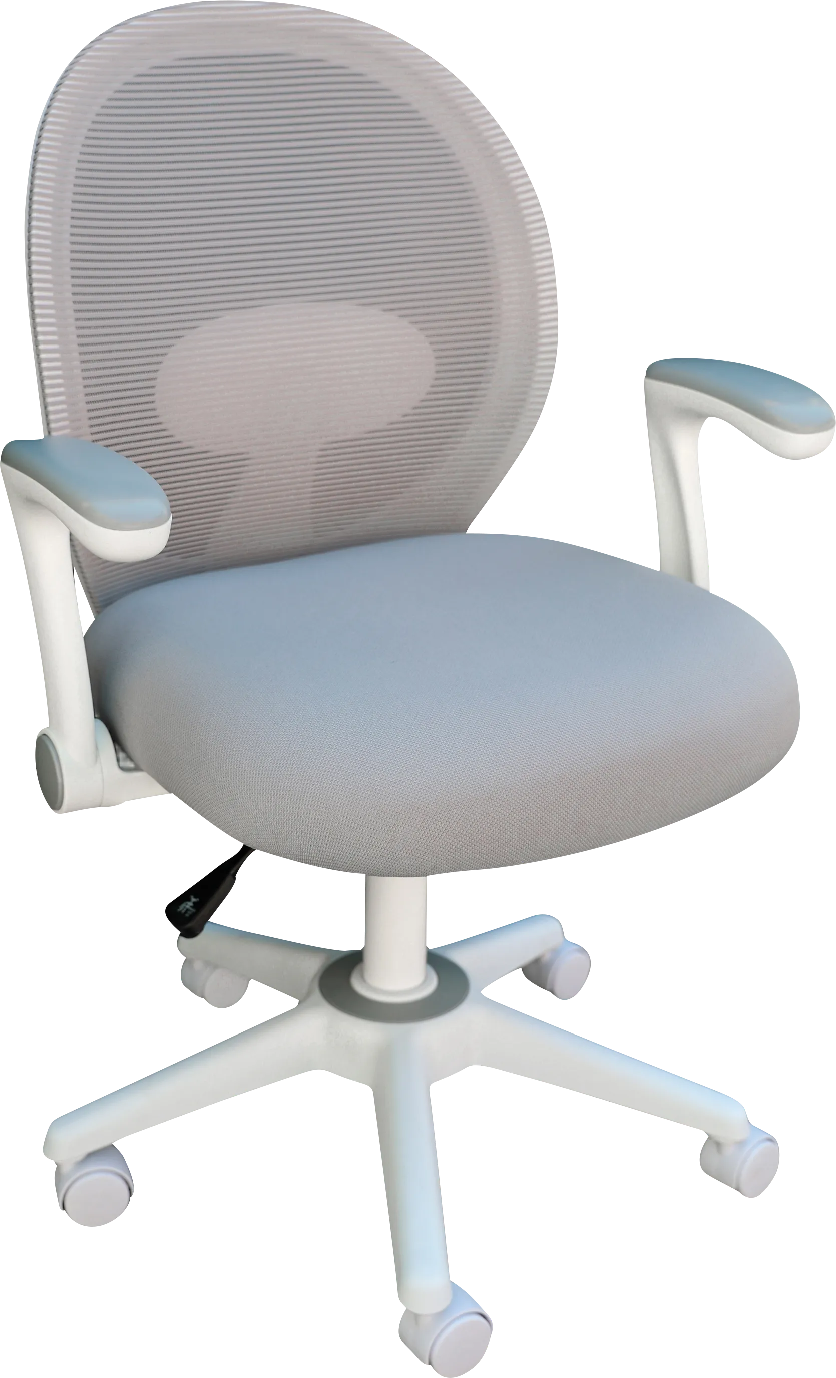 Manso Gray Desk Chair - Thumbnail - Image 1