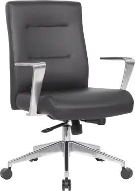 Obuor Black Desk Chair